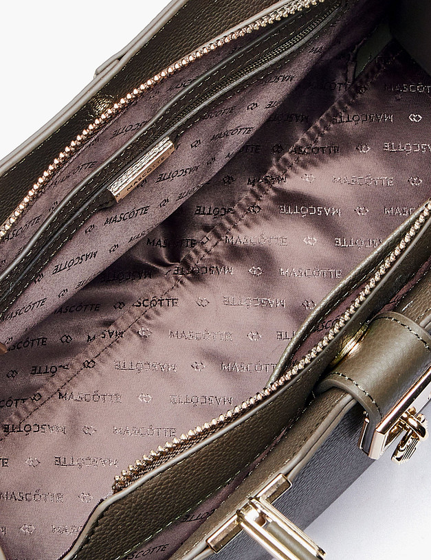 Женская сумка-тоут цвета хаки MASCOTTE 660-3111-104 | ракурс 5