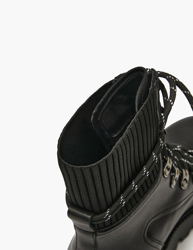 Черные женские ботинки MASCOTTE 58-529821-0602 | ракурс 6