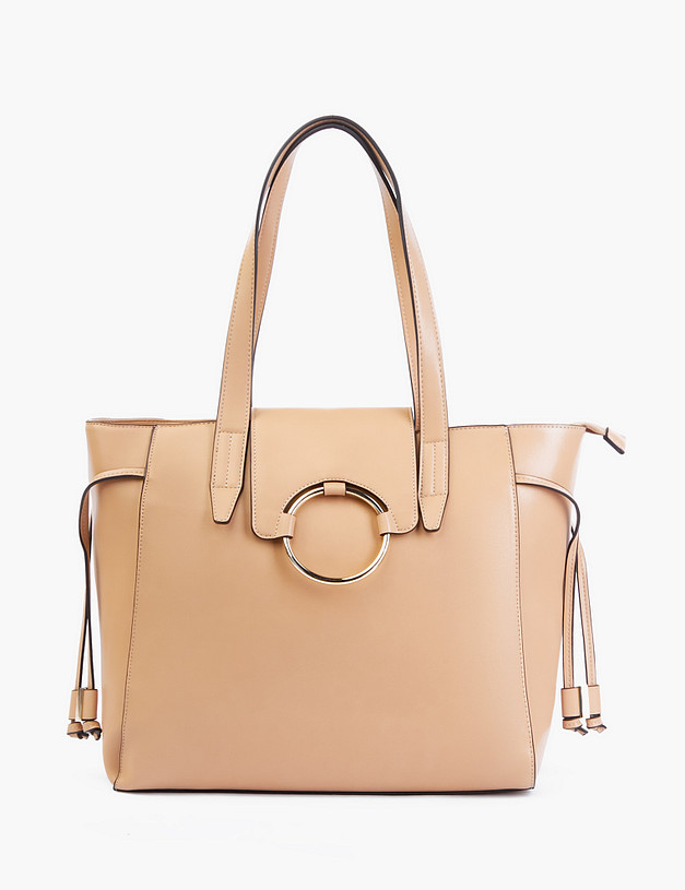 Бежевая женская сумка MASCOTTE 670-2126-608 | ракурс 2