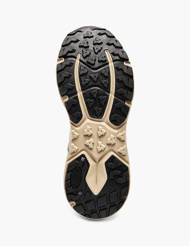 Молочные мужские кроссовки MASCOTTE 181-512222-0201 | ракурс 5