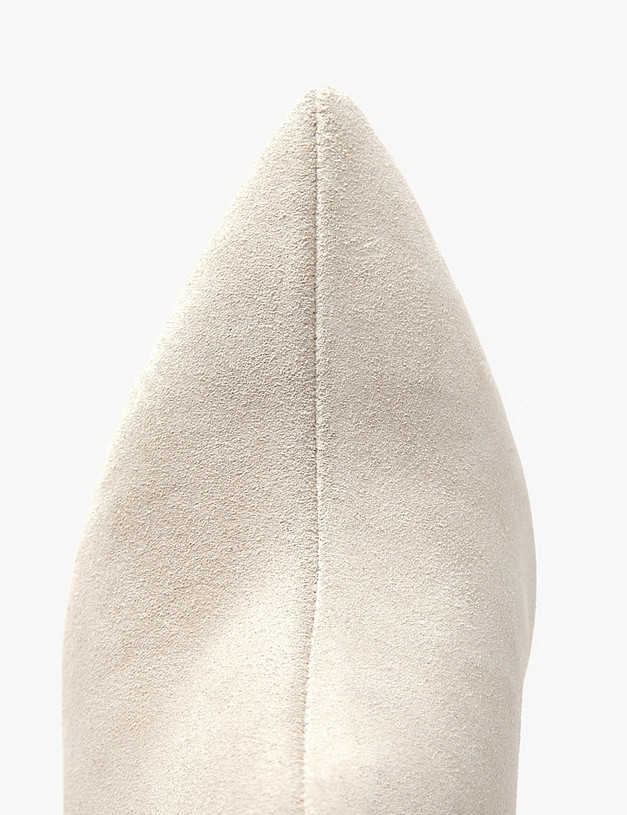 Молочные  женские ботильоны  MASCOTTE 126-410221-0201 | ракурс 5 Молочные  женские ботильоны  MASCOTTE 126-410221-0201 | ракурс 5