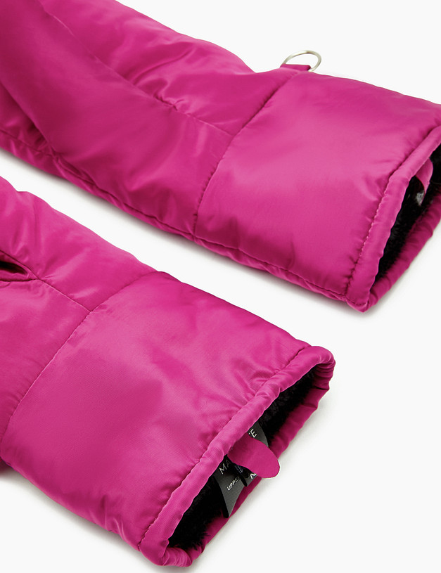 Розовые женские варежки MASCOTTE 717-2218-2407 | ракурс 4