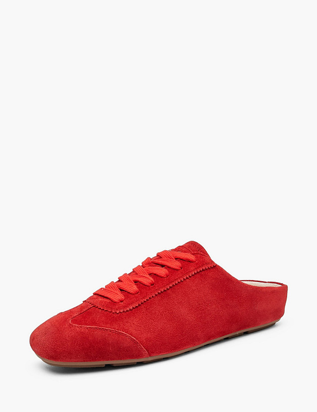 Красные женские сабо MASCOTTE 234-610221-0205 | ракурс 2