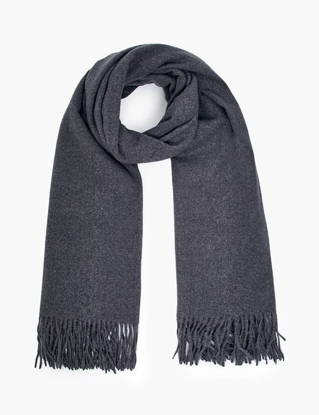 Серый женский шарф MASCOTTE 779-5202-24310 | ракурс 2