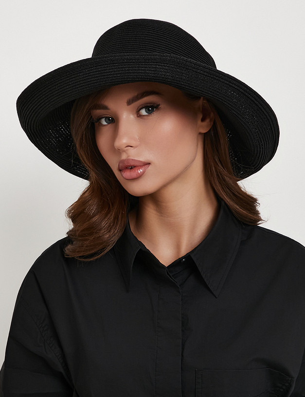 Черная женская шляпа MASCOTTE 766-6142-2402 | ракурс 1