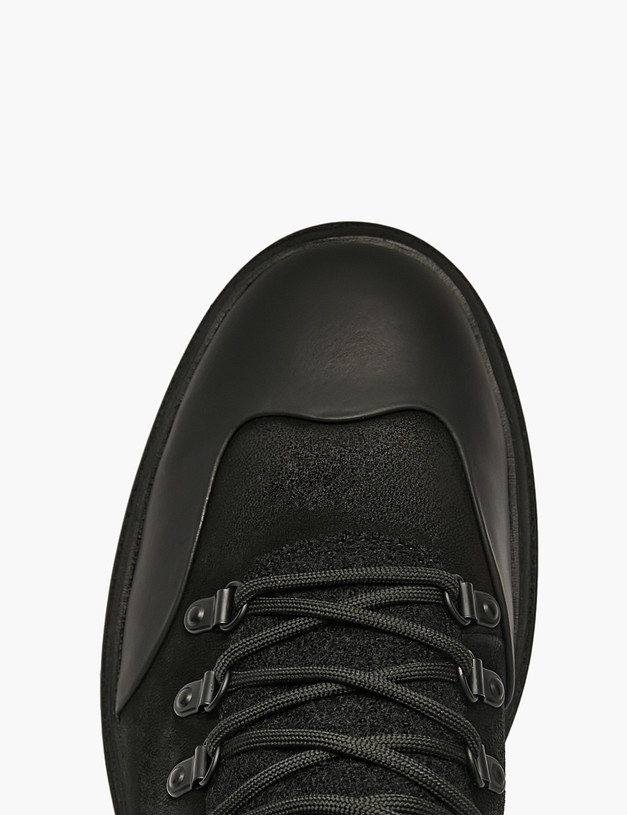 Черные мужские зимние хайкеры MASCOTTE 22-522531-3380M | ракурс 5 Черные мужские зимние хайкеры MASCOTTE 22-522531-3380M | ракурс 5