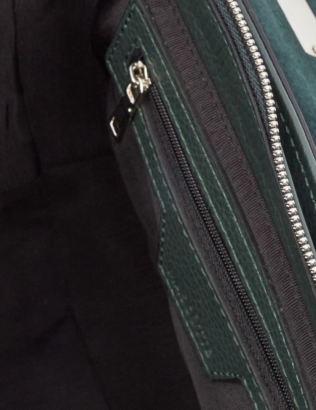 Зеленая женская сумка MASCOTTE 697-1218-104 | ракурс 4 Зеленая женская сумка MASCOTTE 697-1218-104 | ракурс 4