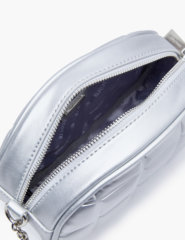Серебристая женская сумка MASCOTTE 610-2207-616 | ракурс 4