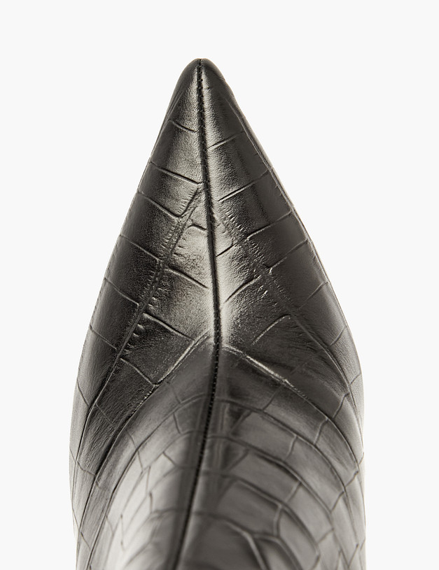 Черные женские ботильоны на шпильке MASCOTTE 175-5281024-0102 | ракурс 6