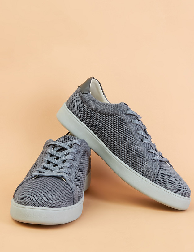 Серые мужские кеды MASCOTTE 58-2131323-0210 | ракурс 6