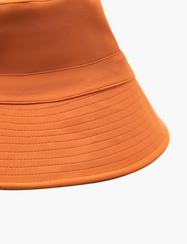 Оранжевая женская двусторонняя панама MASCOTTE 766-4103-2413 | ракурс 3