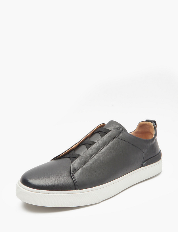 Черные мужские кеды MASCOTTE 22-5132015-8400M | ракурс 3