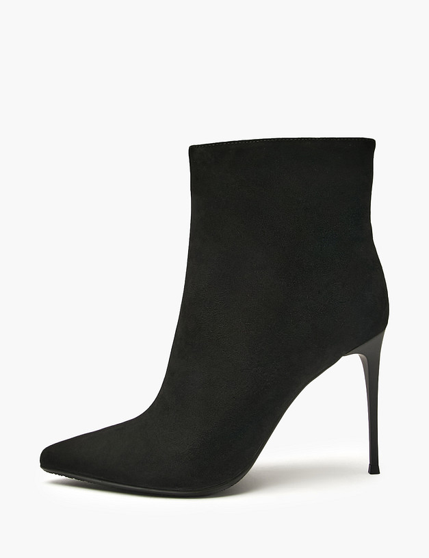 Черные женские ботильоны на шпильке MASCOTTE 175-5281024-3605M | ракурс 1