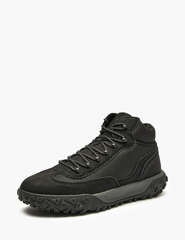 Черные мужские зимние хайкеры MASCOTTE 189-521653-0602 | ракурс 2