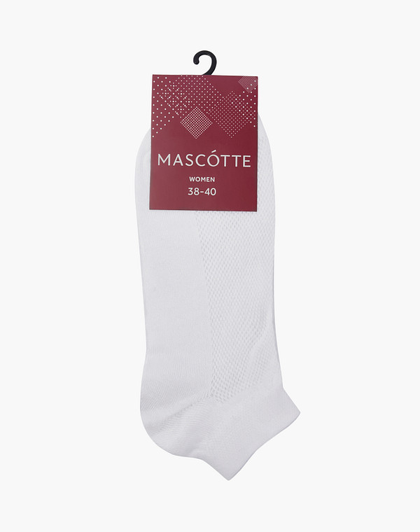 924-5108-01 Носки женские бел, Mascotte