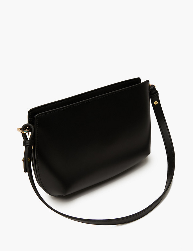 Черная женская сумка MASCOTTE 660-4125-602 | ракурс 4 Черная женская сумка MASCOTTE 660-4125-602 | ракурс 4