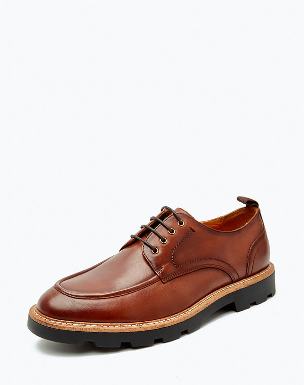 58-3210915-0108 Полуботинки мужские нат.кожа/нат.кожа беж, Mascotte