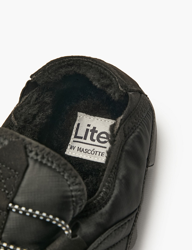 Черные мужские дутики MASCOTTE 151-520651-0202 | ракурс 6