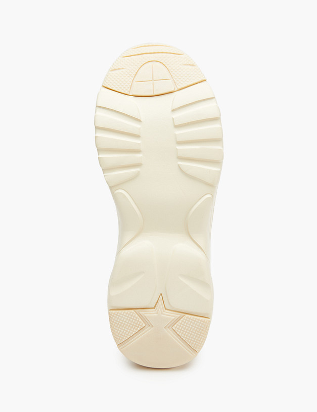 Бежевые короткие женские дутики MASCOTTE 64-320124-0208 | ракурс 5