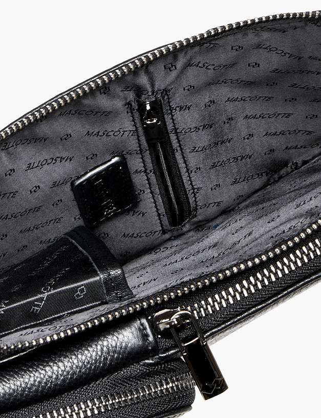 Черная мужская сумка MASCOTTE 622-6117-102 | ракурс 3