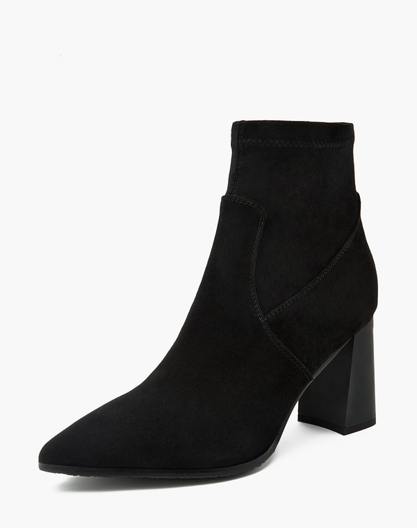 233-310821-3605M Ботинки женские велюр-текстиль/ворсин-нат.кожа черн, Mascotte