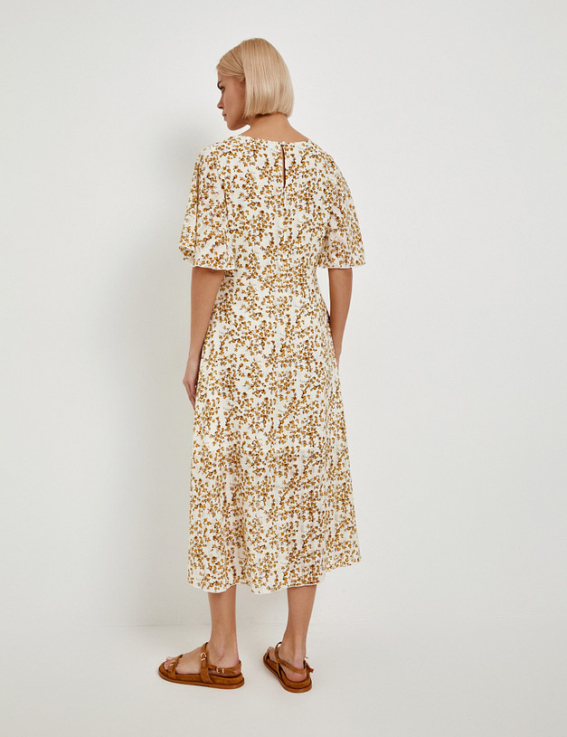 Женское платье с цветочным принтом MASCOTTE 973-5108-2412 | ракурс 5