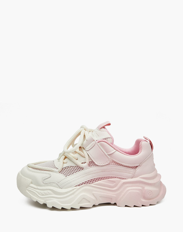 234-512021-0206 Полуботинки для активного отдыха девичьи текстиль-и.кожа/текстиль молочн-розов, Mascotte JUNIOR