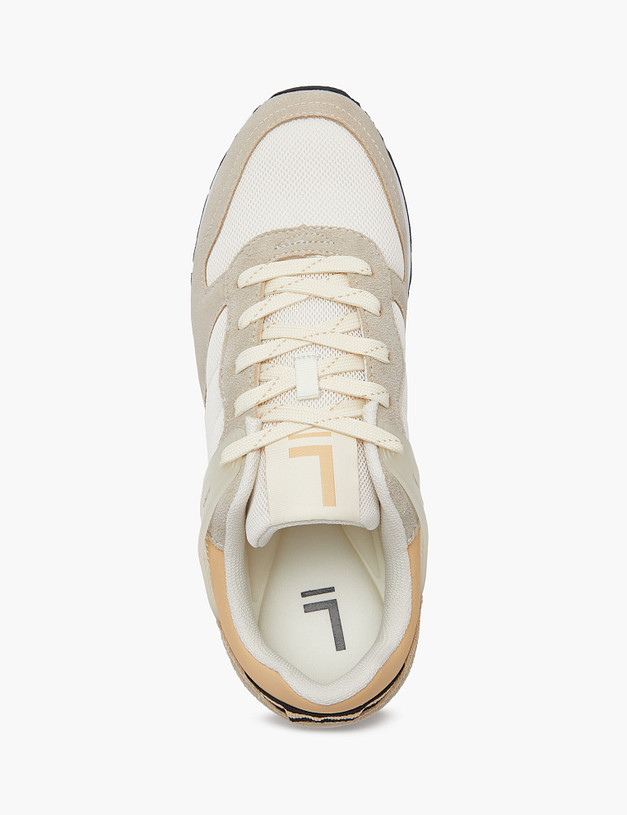 Бежевые женские кроссовки MASCOTTE 189-322621-0208 | ракурс 4