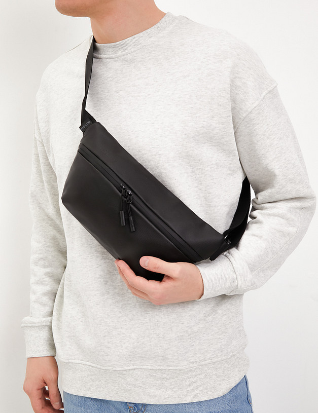 Черная мужская сумка MASCOTTE 649-4103-602 | ракурс 1
