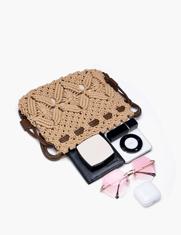 Коричневая женская сумка MASCOTTE 660-5129-209 | ракурс 6