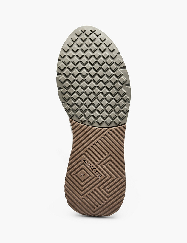 Белые женские кроссовки MASCOTTE 22-6160117-3192M | ракурс 5