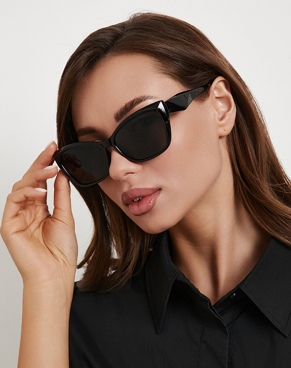 793-6103-7710 Очки женские и.мат. черн, Mascotte