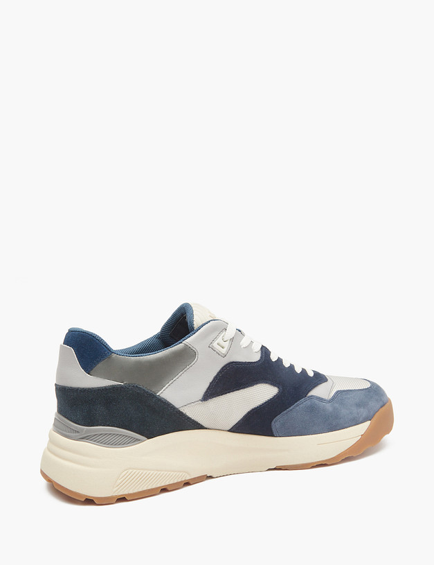 Синие мужские кроссовки MASCOTTE 175-5130521-2261M | ракурс 3 Синие мужские кроссовки MASCOTTE 175-5130521-2261M | ракурс 3