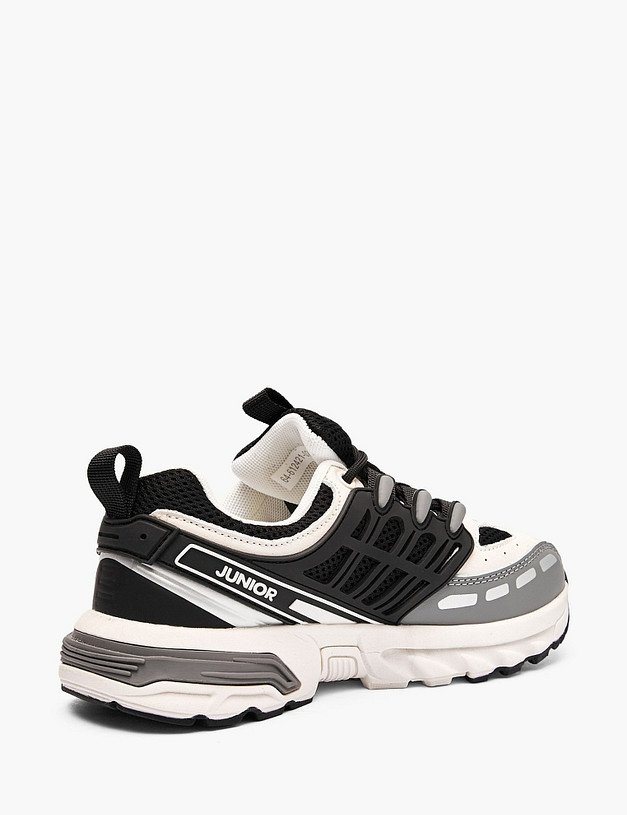 Черные детские кроссовки MASCOTTE 64-612421-0202 | ракурс 3