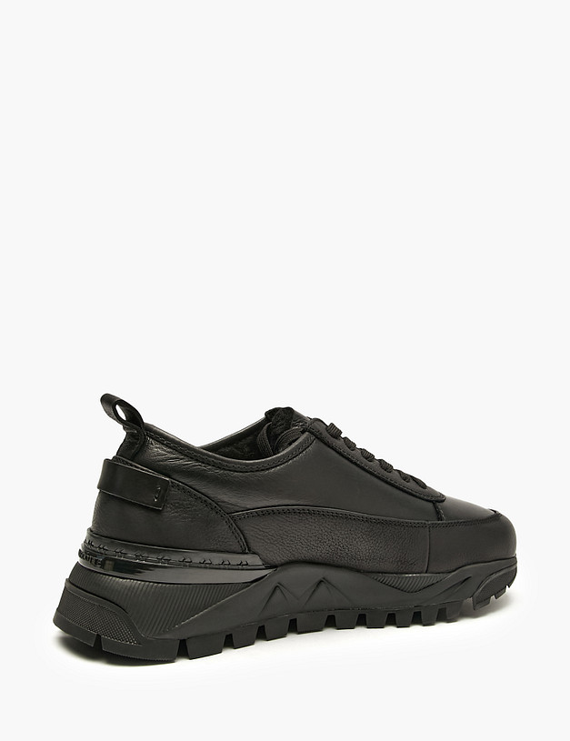 Черные мужские зимние кроссовки MASCOTTE 22-5231833-0102 | ракурс 3