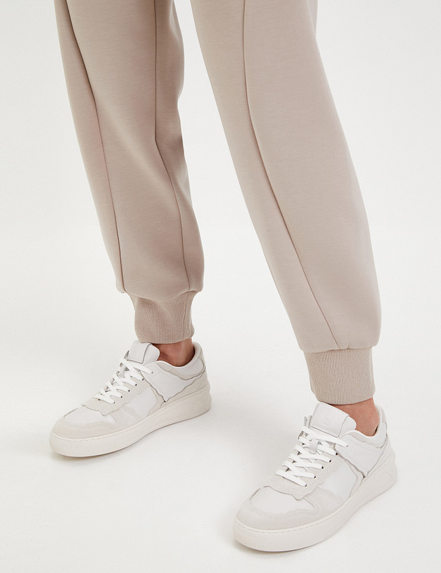 Белые женские кеды MASCOTTE 47-410621-4120M | ракурс 1