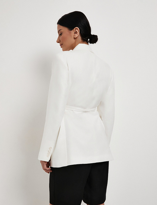 Белый женский жакет MASCOTTE 835-6101-2701 | ракурс 6