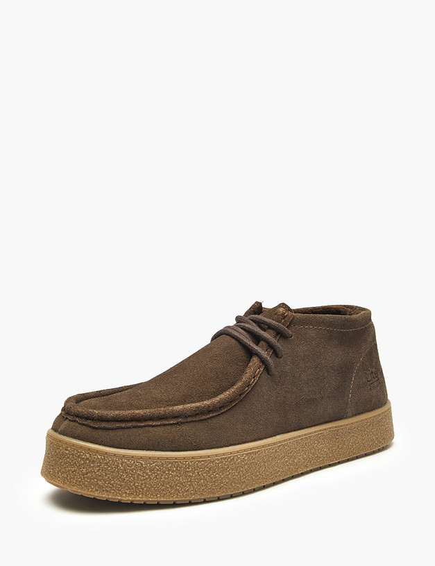 Коричневые женские полуботинки MASCOTTE 64-523221-0209 | ракурс 2