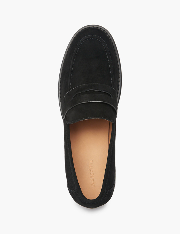 Черные женские лоферы MASCOTTE 58-510713-3605M | ракурс 4