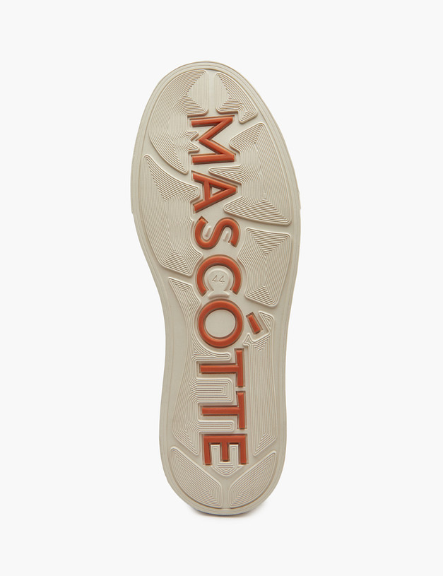 Черные мужские кеды с молочными элементами MASCOTTE 22-5130111-7100M | ракурс 5 Черные мужские кеды с молочными элементами MASCOTTE 22-5130111-7100M | ракурс 5