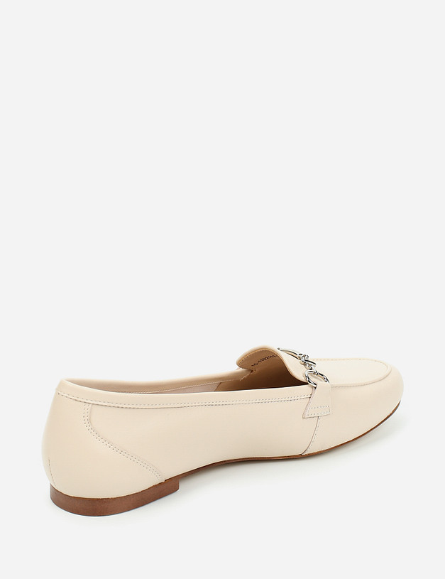 Бежевые женские лоферы MASCOTTE 15-1102111-3529M | ракурс 4 Бежевые женские лоферы MASCOTTE 15-1102111-3529M | ракурс 4