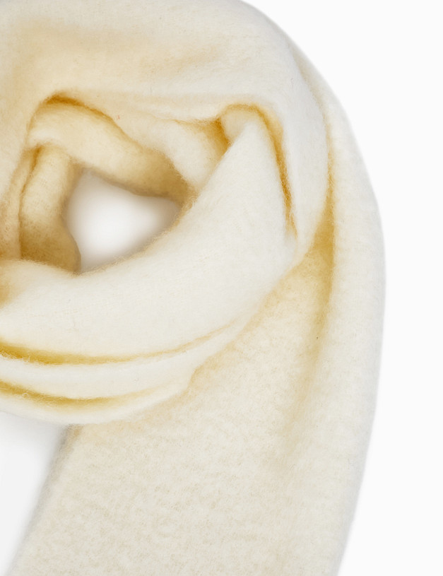 Белый женский шарф MASCOTTE 766-5210-2401 | ракурс 3