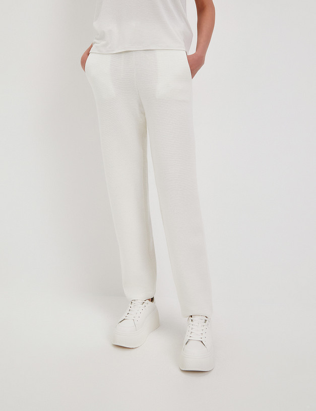 Молочные женские брюки MASCOTTE 870-4107-2401 | ракурс 1