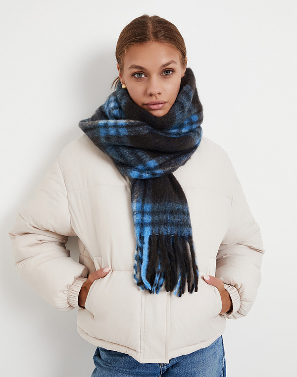 766-5209-2403 Шарф женский синий, Mascotte