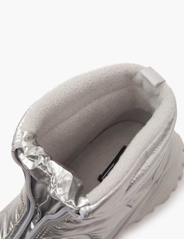 Серебристые женские дутики MASCOTTE 64-320221-0216 | ракурс 8