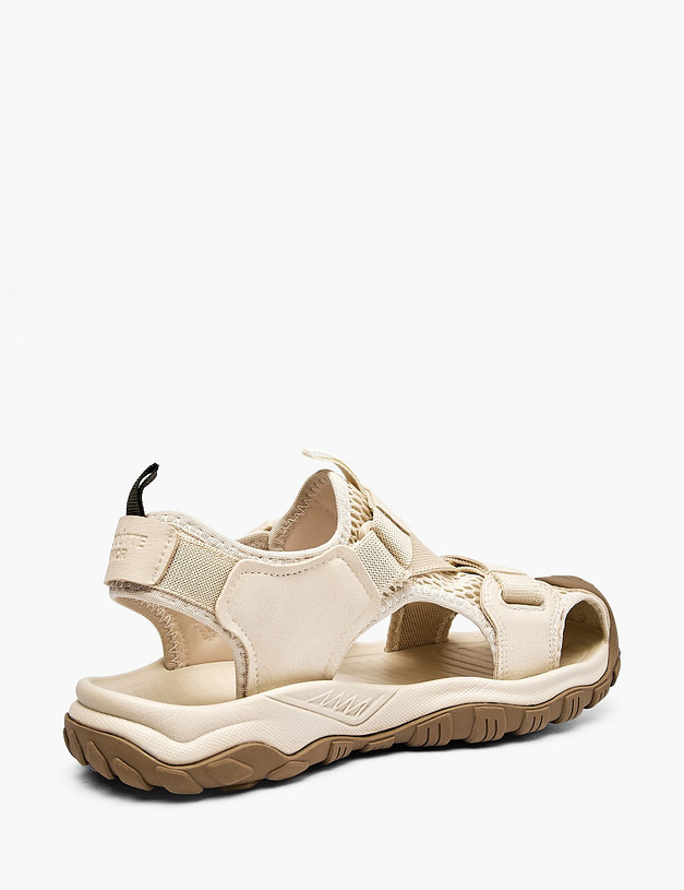 Молочные детские сандалии MASCOTTE 234-617221-0201 | ракурс 3