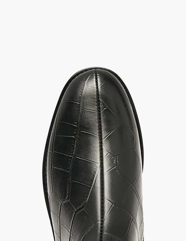 Черные женские сапоги MASCOTTE 233-5281222-0102 | ракурс 4