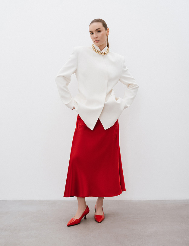 Красные лакированные женские туфли MASCOTTE 94-5164611-0705 | ракурс 1