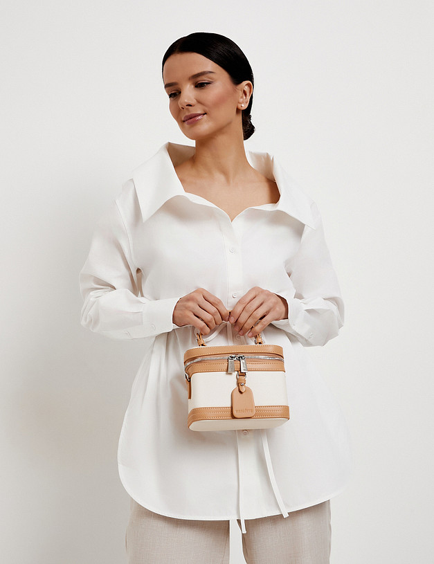 Белая женская сумка MASCOTTE 602-6109-601 | ракурс 1