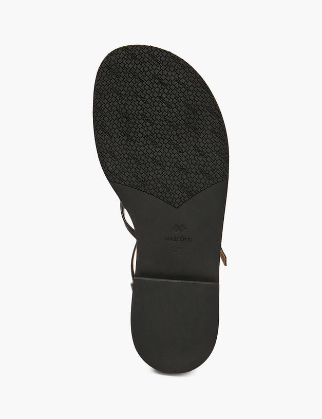 Черные женские сандалии MASCOTTE 58-513011-3501M | ракурс 5 Черные женские сандалии MASCOTTE 58-513011-3501M | ракурс 5